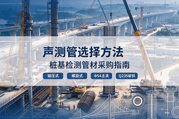 四子王旗声测管选型标准