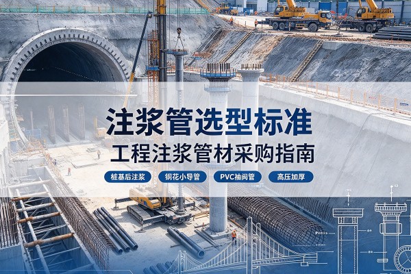 四子王旗注浆管选型标准